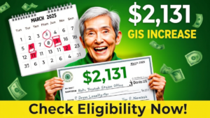 $2,131 GIS Increase in March 2025 – Check Eligibility & Payment Schedule